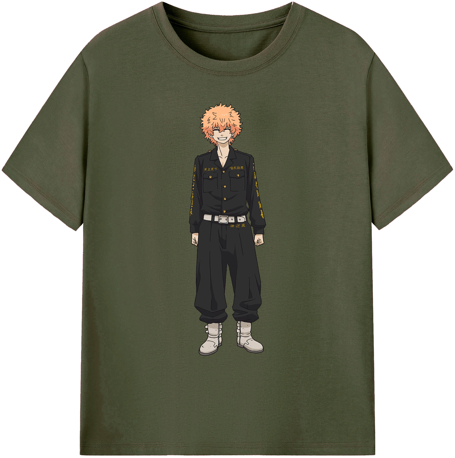 （画像用） 東京リベンジャーズ Tokyo Revengers 綿100％ メンズ半袖Tシャツ｜肌触りやわらか＆通気性